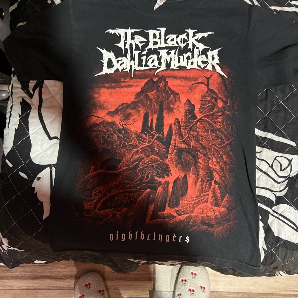 Men's Black Graphic T-Shirt